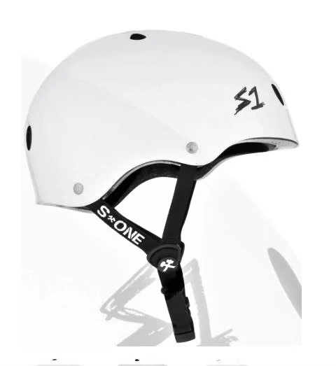 S1 Lifer Helmet White Gloss - Image 3